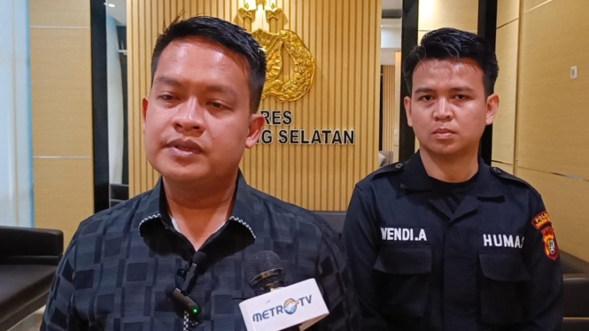 Kasat Reskrim Polres Tangsel AKP Alvino Cahyadi