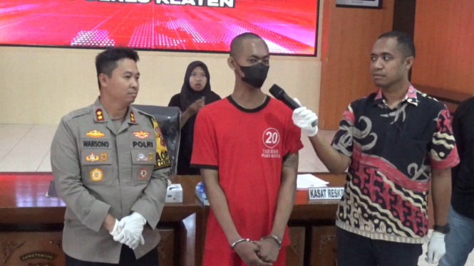 Tersangka penembakan pria di Klaten, jawa Tengah