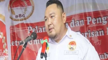 Ketua Umum Barisan Delapan Center (B8C) Andrio Caesario.