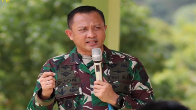 Brigjen Djon Afriandi jabat Danjen Kopassus
