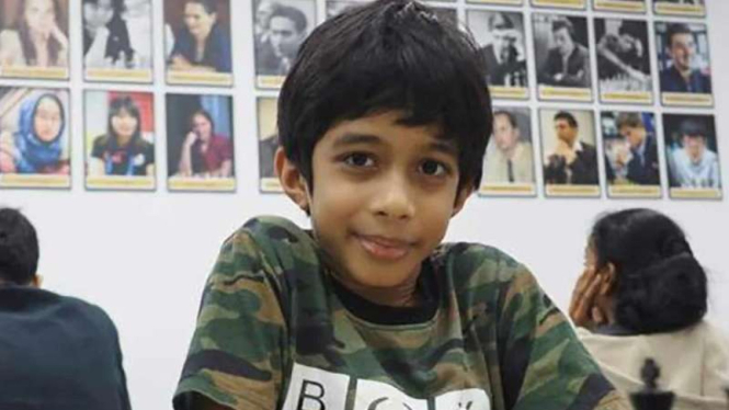 Pecatur 8 tahun Ashwath Kaushik