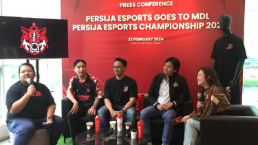 Konferensi pers Persija Esports