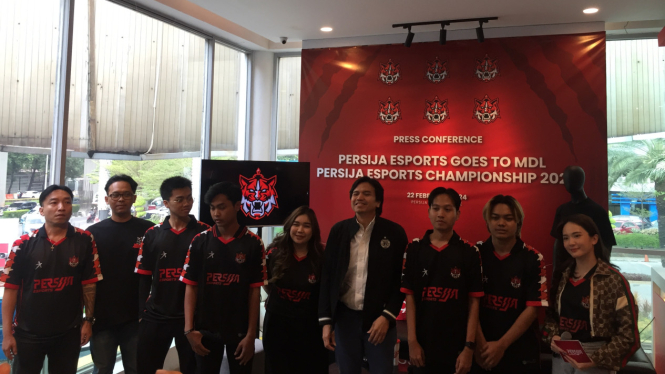 Konferensi pers Persija Esports
