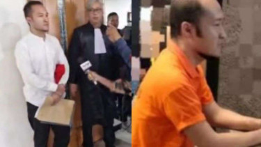 Hanif Wicaksono ditahan.