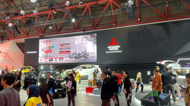Booth Mitsubishi di IIMS 2024