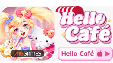 Game simulator Hello Cafe.