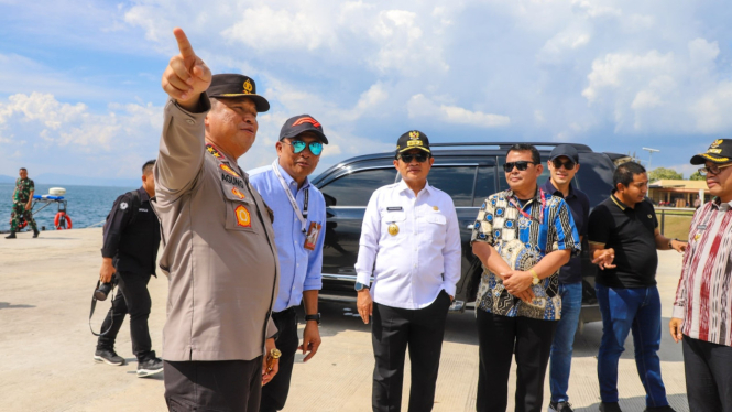 Pj Gubernur Sumut, Hassanudin dan Kapolda Sumut Irjen Pol Agung Setia Effendi