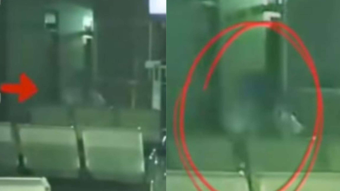 Viral! Penampakan Kuntilanak di Klinik Tengah Malam, Bikin Merinding!