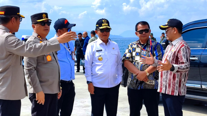Pj Gubernur Sumut, Hassanudin dan Kapolda Sumut Irjend Pol Agung Setia Effendi