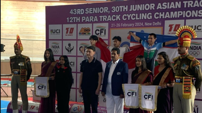 Atlet Atlet ASC Monster di Asian Track Cycling Championship