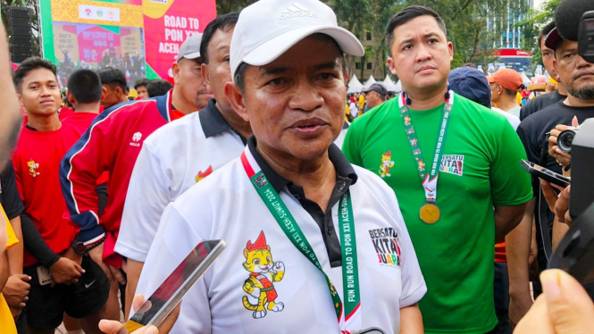  Pj Gubernur Sumut Hassanudin, di acara Road to PON XXI Tahun 2024,