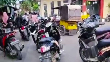 Motor yang mogok setelah isi bensin di SPBU Deliserdang.