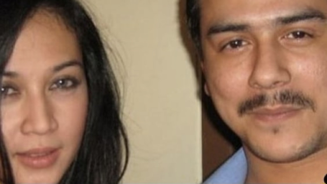 Dina Lorenza dan Gathan Saleh.