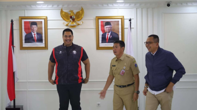 Tingkatan Prestasi Pemuda dan Olahraga Nasional, Menpora RI dan Dispora DKI Berk