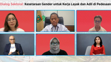 Dialog Sektoral: Kesetaraan Gender untuk Kerja Layak dan Adil di Pedesaan