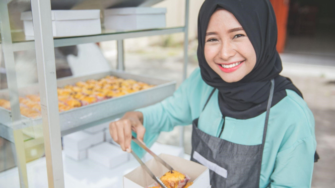 Ilustrasi bisnis saat Ramadan