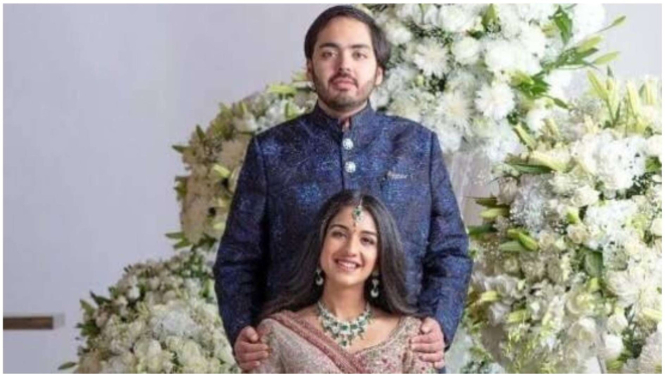Anant Ambani akan menikah dengan tunangannya Radhika Merchant