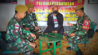 VIVA Militer: AN datangi Pos Satgas Yonarhanud 8 
