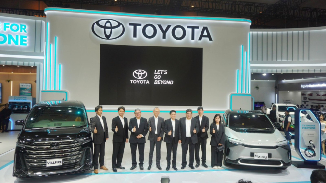 Booth Toyota di IIMS 2024