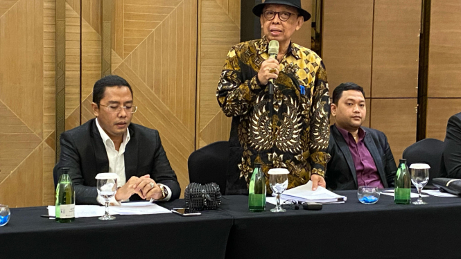 Rektor nonaktif Universitas Pancasila (UP) Edie Toet Hendratno (ETH)