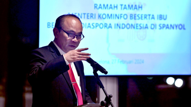 Menteri Komunikasi dan Informatika Budi Arie Setiadi.