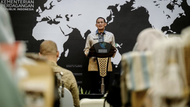 Menparekraf Sandiaga Uno.
