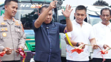 Peluncuran angkutan gratis