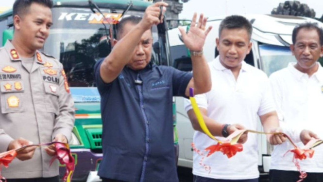 Peluncuran angkutan gratis