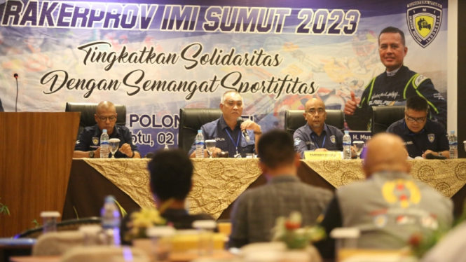 Musa Rajekshah dalam Rakerprov IMI Sumut