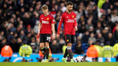 Gelandang serang Manchester United, Bruno Fernandes