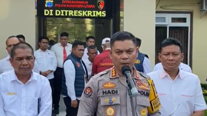Kabid Humas Polda Sumut, Kombes Pol. Hadi Wahyudi.(B.S.Putra/VIVA)