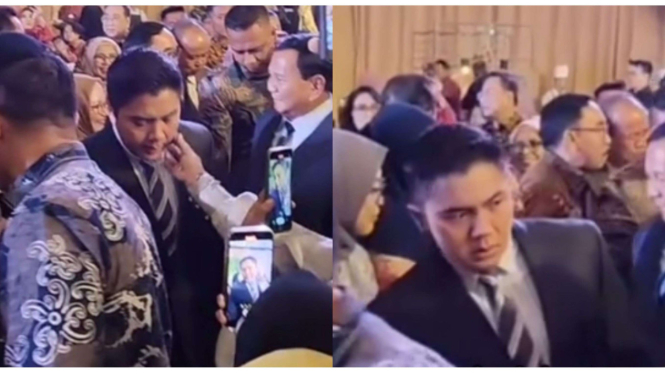 Ekspresi Mayor Teddy usai dicubit emak-emak
