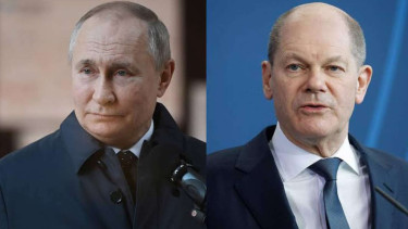Presiden Rusia dan Kanselir Jerman