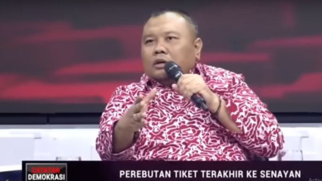 Pengamat politik Hendri Satrio alias Hensat.