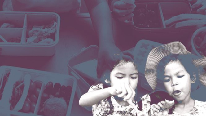 Ilustrasi Program Makan Siang Gratis
