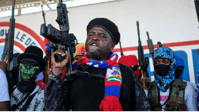 Jimmy Cherizier, pemimpin geng Haiti