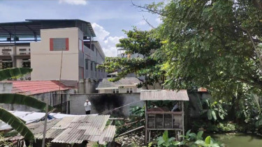 Kondisi ponpes yang terkurung di Depok