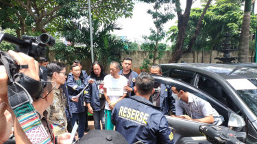 Foto WN Korsel Jalani Rekonstruksi Pembunuhan Petugas Imigrasi