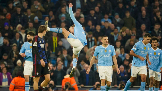 Duel Manchester City vs Copenhagen