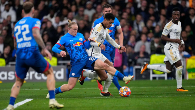 Duel Real Madrid vs RB Leipzig