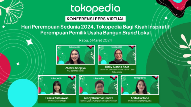 Hari Perempuan Sedunia bersama Tokopedia