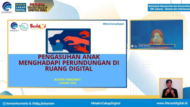 Kemenkominfo mengadakan webinar