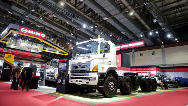 Booth Hino di GIICOMVEC 2024