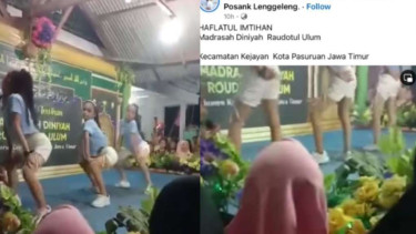 Goyang seksi anak madrasah