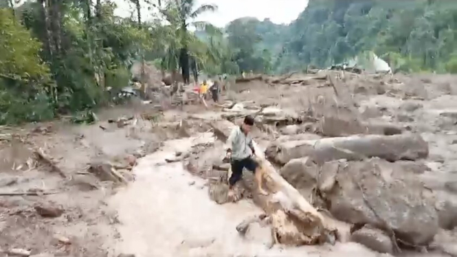 Lokasi Longsor di Langgai