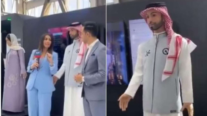 Robot Humanoid laki-laki pertama di Arab Saudi