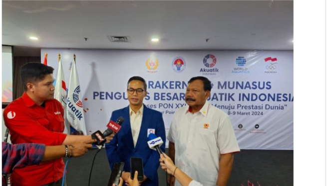Ketua Umum PB Akuatik Indonesia, Anindya Bakrie
