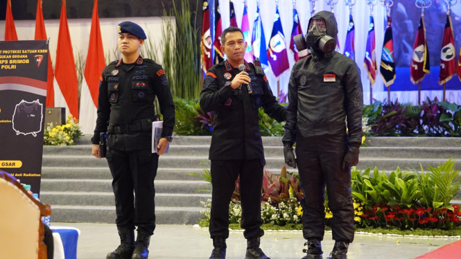 Brimob dan UGM ciptakan alat proteksi radioaktif dan nuklir