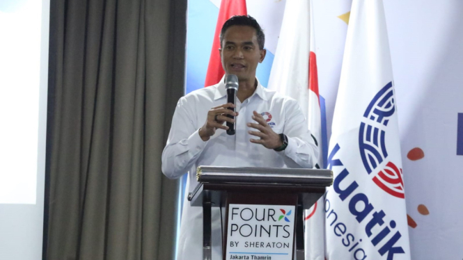 Ketua Umum Federasi Akuatik Indonesia, Anindya Bakrie
