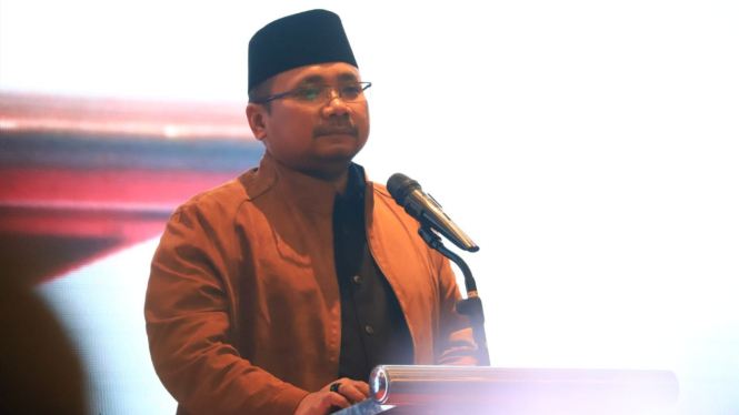 Menteri Agama Yaqut Cholil Qoumas